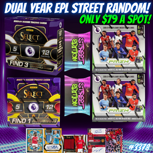 Break 3460 - Dual Year EPL Prizm x Select ft Double Street - Random Teams!