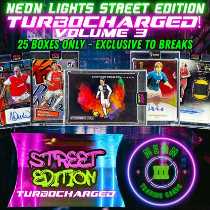 Break 3486 - 23/24 EPL Prizm Hobby x Neon Lights Street TURBOCHARGED Volume 3 - ROUND 4!