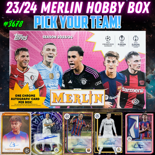 Break 3678 - 23/24 UCC Merlin Hobby - Pick Your Team/Player!