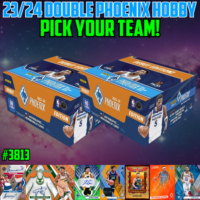 Break 3813 - NBA 23/24 Double Phoenix Hobby - Pick Your Team!