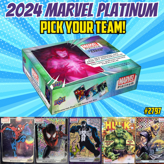 Break 2797 - 2023 Marvel Platinum - Pick Your Character/Team!