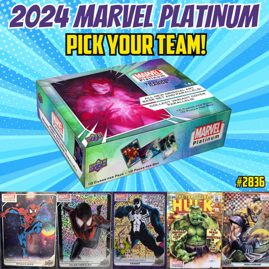 Break 2836 - 2023 Marvel Platinum - Pick Your Character/Team!
