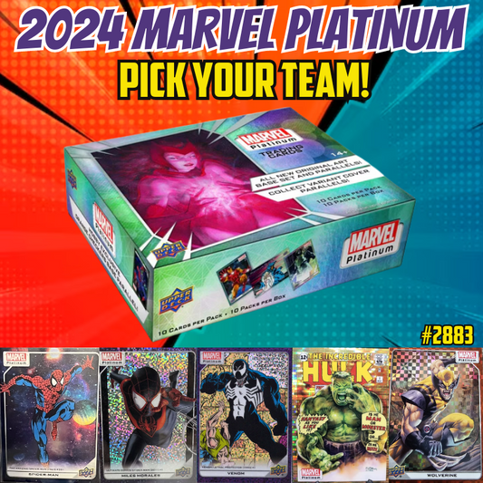 Break 2883 - 2023 Marvel Platinum - Pick Your Character/Team!