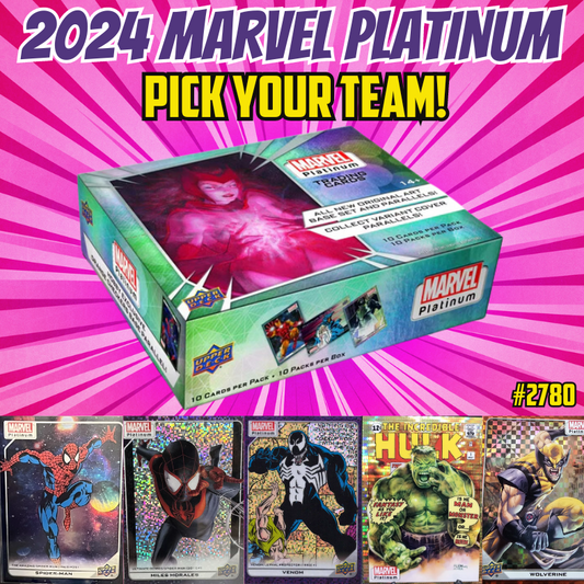 Break 2780 - 2023 Marvel Platinum - Pick Your Character/Team!