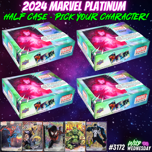 Break 3172 - 2024 Marvel Platinum - HALF CASE - Pick Your Character/Team!