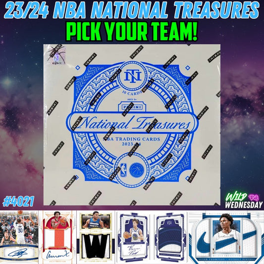Break 4021 - 23/24 NBA National Treasures - Pick Your Team!