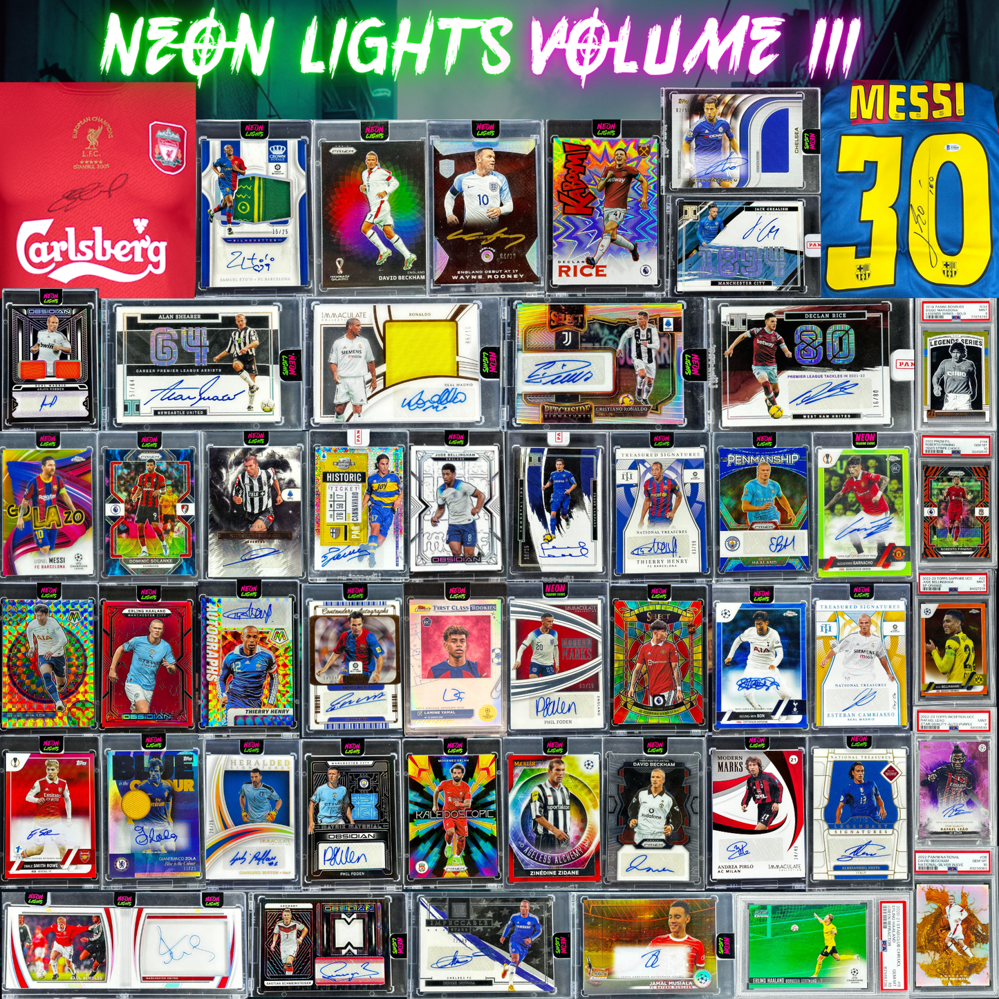 Break 3017 - 2022 World Cup Prizm Hobby x Neon Lights Vol 3 - $55 Random Teams!