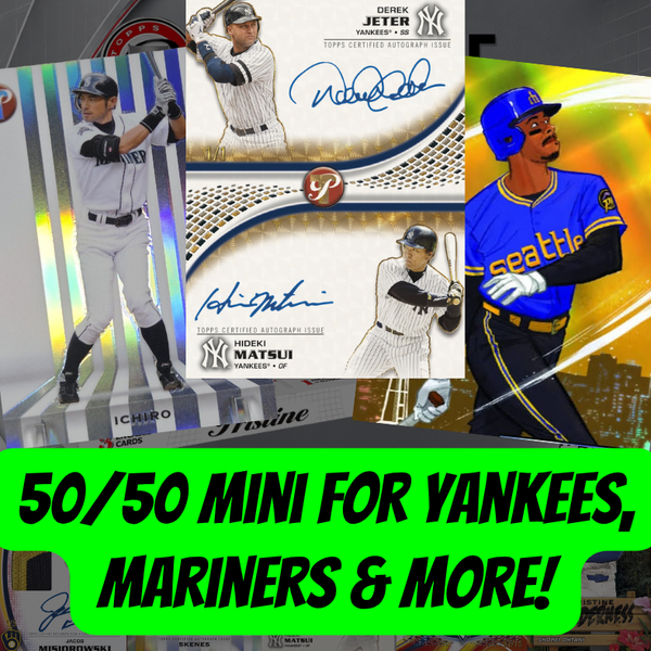 50/50 Mini for Yankees, Mariners & More in Break 5662- 2026 Topps Pristine Baseball - FULLCASE - PYT!