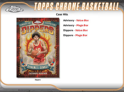 24/25 Topps Chrome Basketball Value Box