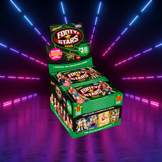 2025 AFL Footy Stars Retail Box