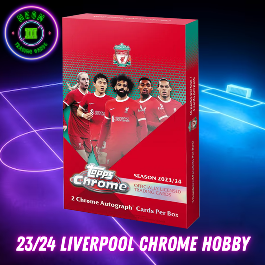 2023/24 Topps Liverpool Chrome Hobby Box