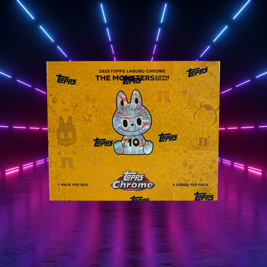 2025 Topps Labubu Chrome Hobby Box