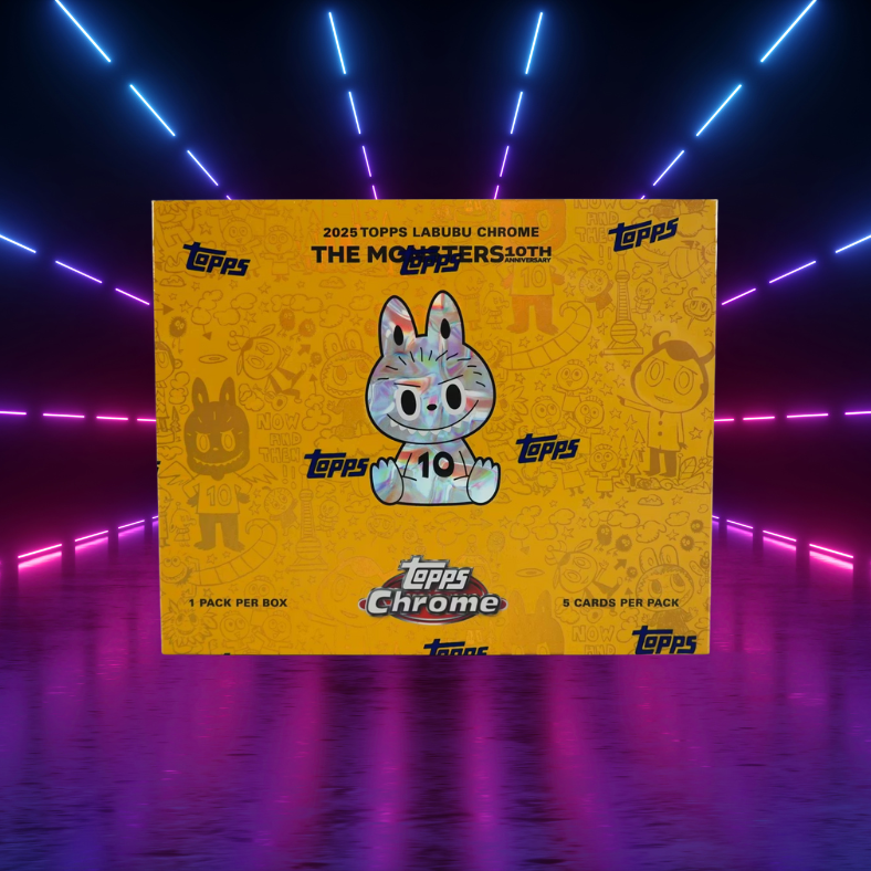 2025 Topps Labubu Chrome Hobby Box