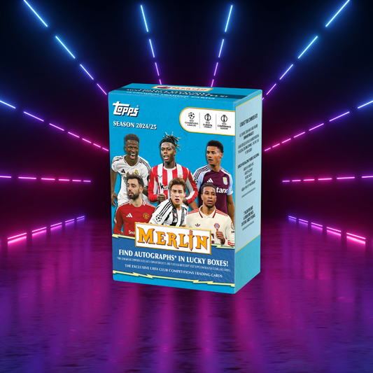 2024 Topps UEFA Club Competitions Merlin Value Box