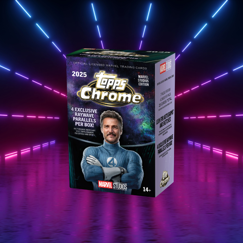 2025 Topps Marvel Studios Chrome Value Box