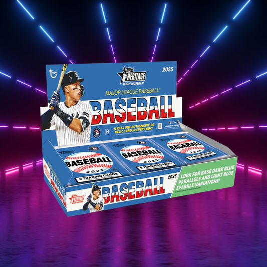 2025 Topps Heritage High Number Baseball Hobby Box