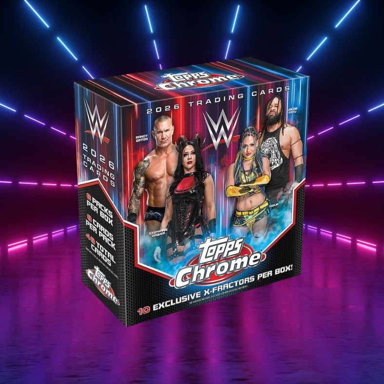 2026 Topps WWE Chrome Mega Box