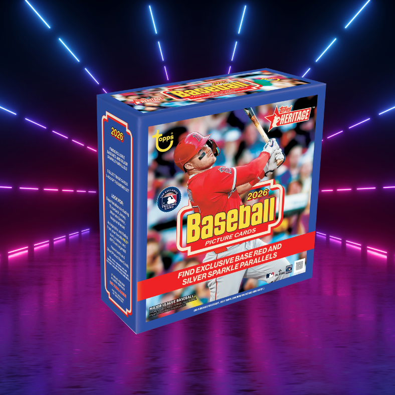 2026 Topps Heritage Baseball Mega Box