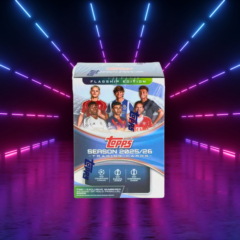 25/26 Topps UEFA Club Competitions Soccer Value Box