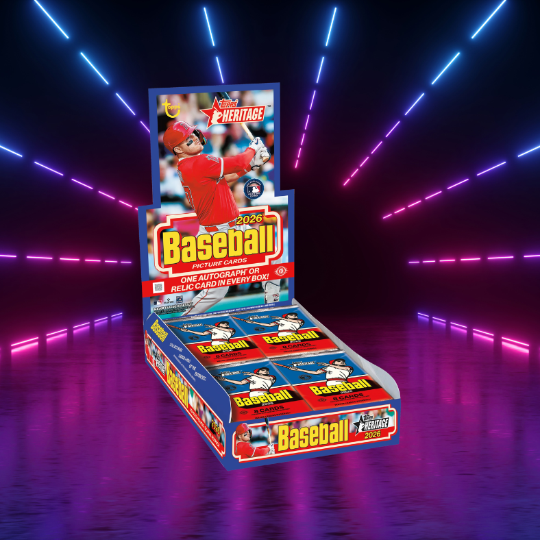2026 Topps Heritage Baseball Hobby Box