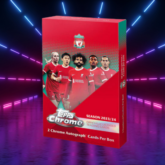 2023/24 Topps Liverpool FC Chrome Hobby Box