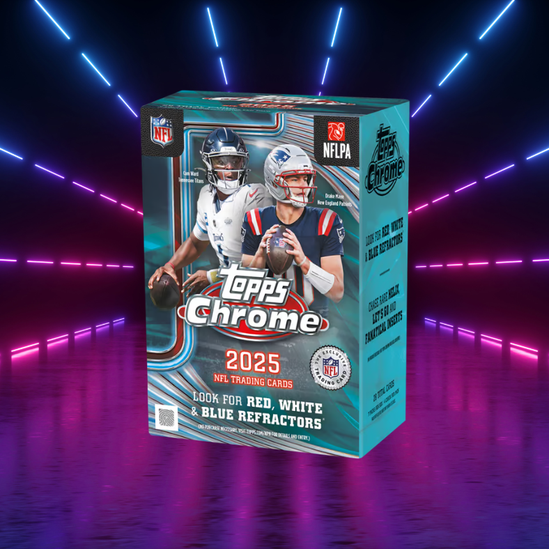 2025 Topps Chrome Football Value Box