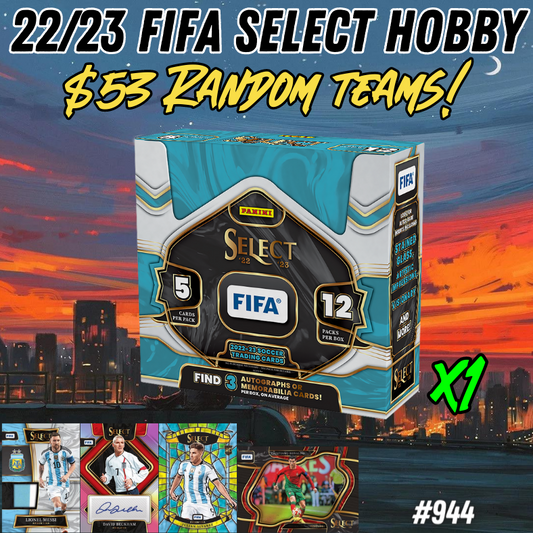 Break 944 - 22/23 FIFA Select Hobby - 1 Box Random Teams!