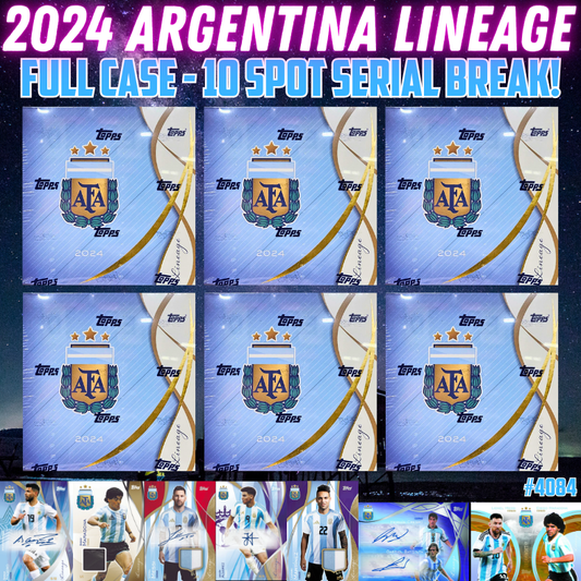 Break 4084 - 2024 Argentina Lineage - FULL CASE - 10 Spot Serial Number!