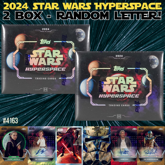Break 4164 - 2024 Star Wars Hyperspace - 2 Box -  Random Letter!