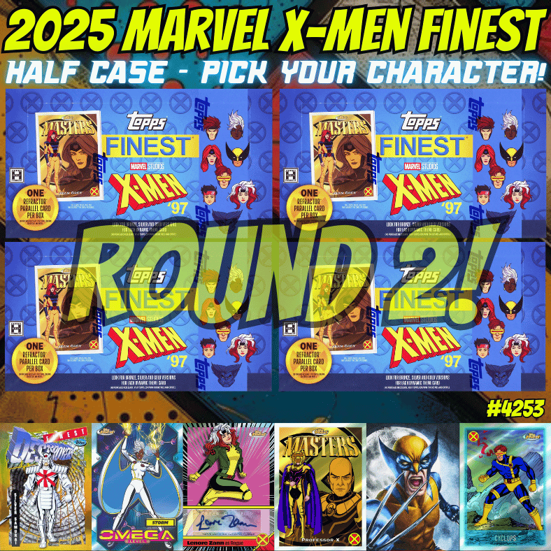 Break 4253 - 2025 Marvel X-Men Finest Hobby HALF CASE - Pick Your Character! Round 2!