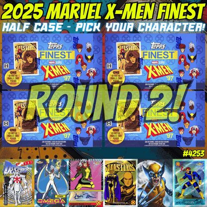Break 4253 - 2025 Marvel X-Men Finest Hobby HALF CASE - Pick Your Character! Round 2!