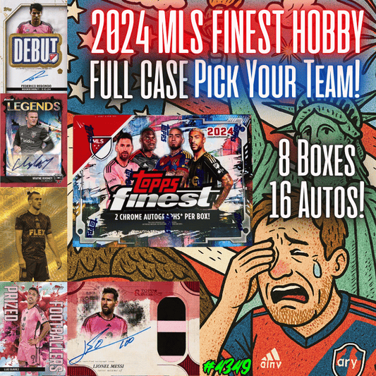 Break 4349 - 2024 MLS Finest Hobby - Full Case - Pick Your Team!