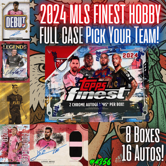 Break 4356 - 2024 MLS Finest Hobby - Full Case - Pick Your Team!