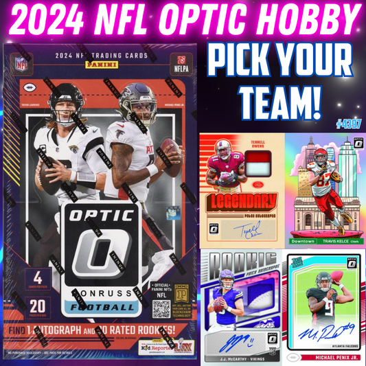 Break 4397 - NFL 2024 Optic Hobby - PICK YOUR TEAM!