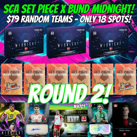 Break 4701 - SCA Set Piece "Kick Off" Repack x 23/24 Bund Midnight - Random Teams! ROUND 2!