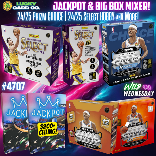 Break 4707 - NBA 24/25 Jackpot x Big Box Mixer RANDOM TEAMS!