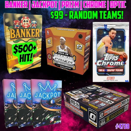 Break 4738 - NBA BIG BANKER 7 BOX RANDOM TEAMS!