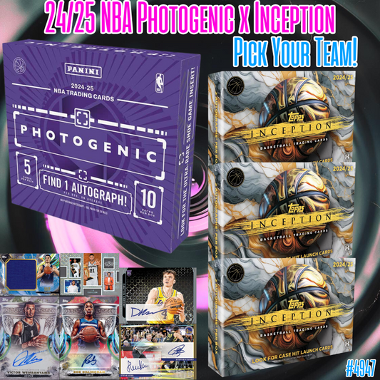 Break 4947 - 24/25 NBA Photogenic x Inception - Pick Your Team!
