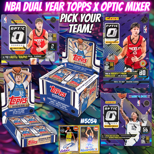 Break 5054 - NBA Dual Year Topps x Optic Mixer ft Jumbo, Choice & More - Pick Your Team!