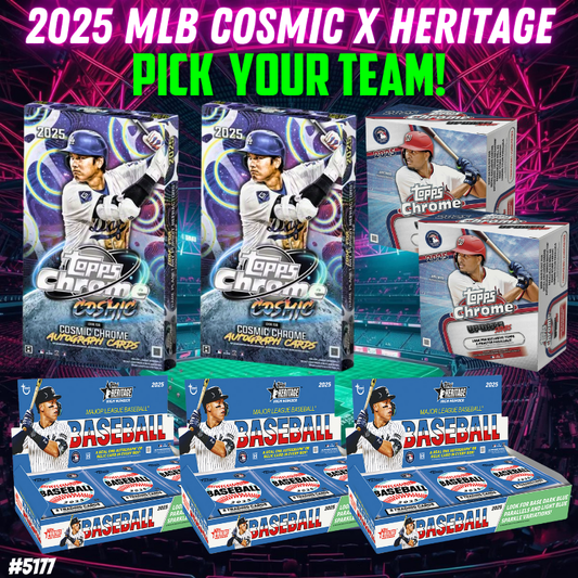 Break 5177 - 2025 MLB Cosmic x Heritage - Pick Your Team!
