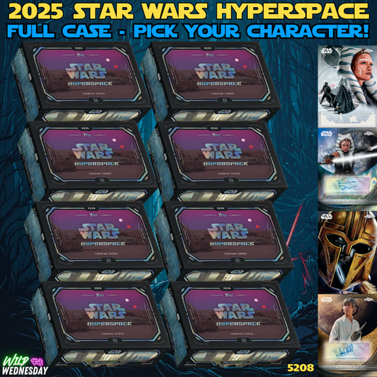 Break 5208 - 2025 Star Wars Hyperspace - FULL CASE - Pick Your Character!