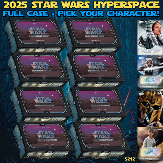 Break 5212 - 2025 Star Wars Hyperspace - FULL CASE - Pick Your Character!