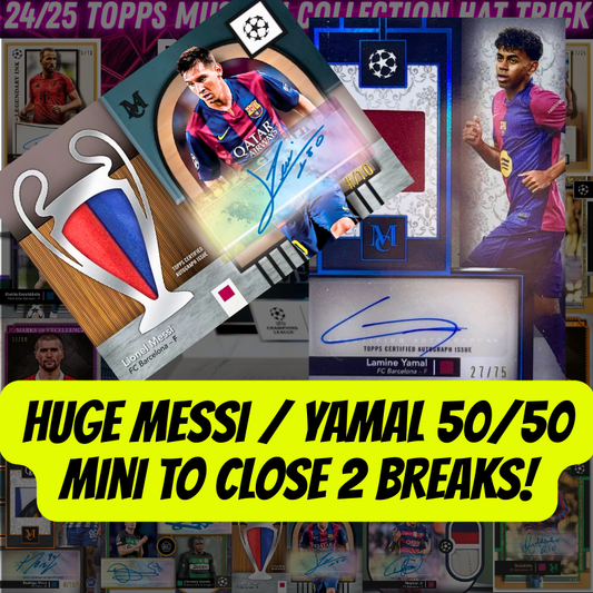 HUGE Messi / Yamal 50/50 Mini to CLOSE 2 Soccer Breaks!