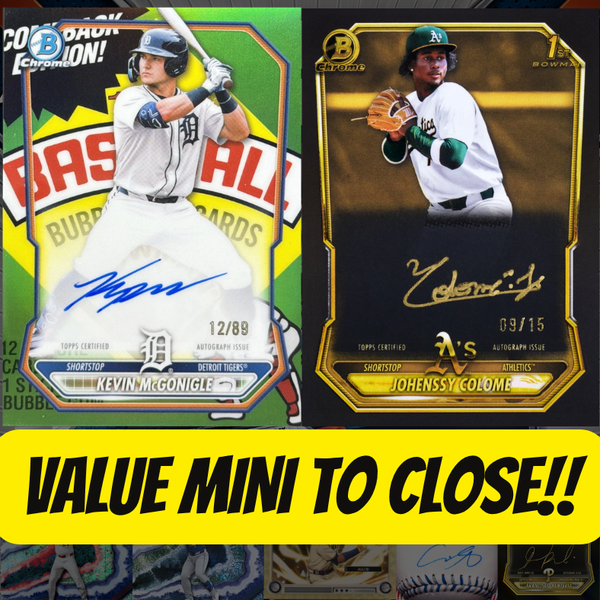 VALUE MINI TO CLOSE Break 5700 - 2026 Bowman Chrome HOBBY - FULL CASE - PYT!