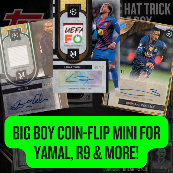 Big Boy 50/50 mini for Yamal, R9 & More in Break 5708 - MUSEUM UCC HAT TRICK x HOBBY 5 BOX PYT!