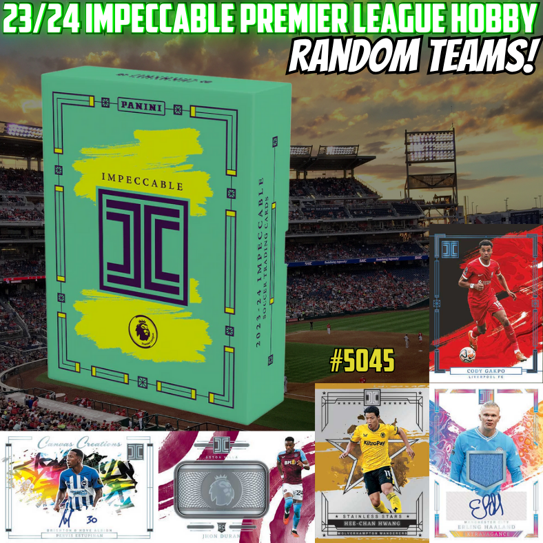Break 5045 - 23/24 Impeccable EPL Hobby - Random Teams!