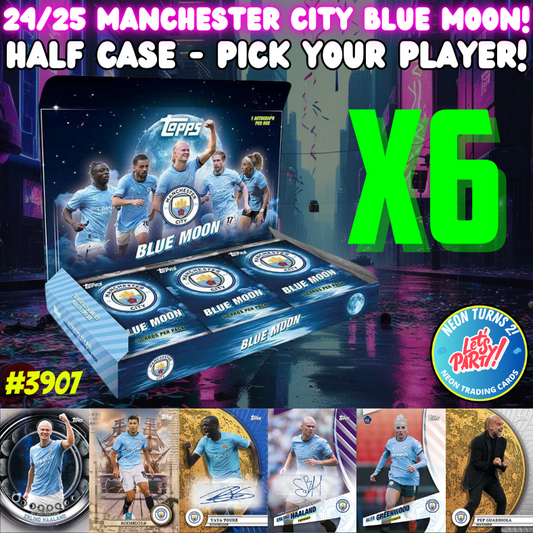 Break 3907 - 24/25 Man City Blue Moon - HALF CASE - Pick Your Team!