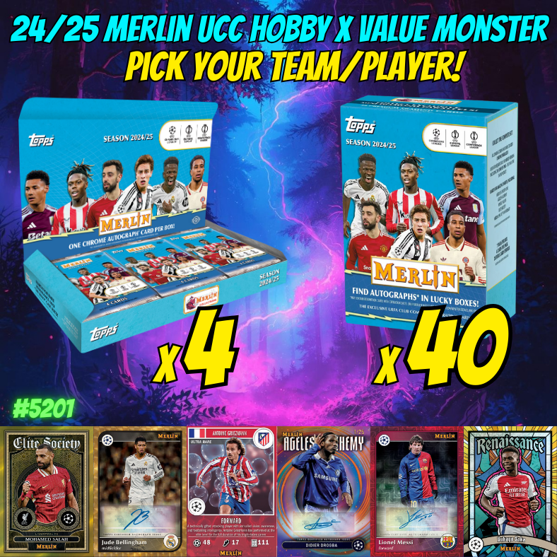 Break 5201 - 24/25 Merlin UCC Hobby x Value Monster