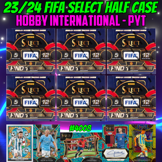 Break 4008 - 23/24 FIFA Select International Hobby - Half Case - Pick Your Team