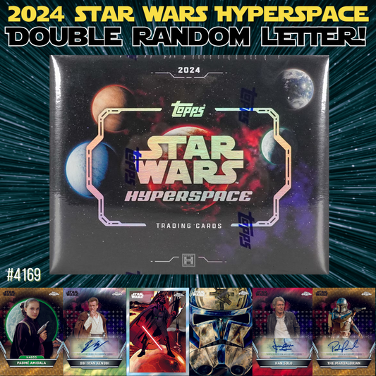 Break 4169 - 2024 Star Wars Hyperspace - Double Random Letter!